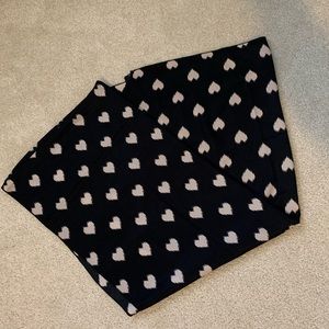 Heart Print Scarf